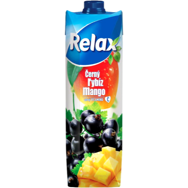 Relax 1L Černý Rybíz Mango