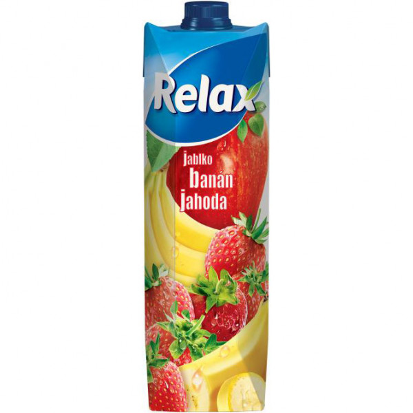 Relax 1L Jablko-Banán-Jahoda