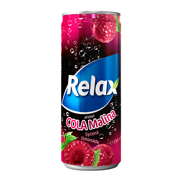 Relax CSD 330ml Cola - Malina