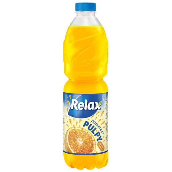 Relax Pulpy 1,5L Pomeranč 