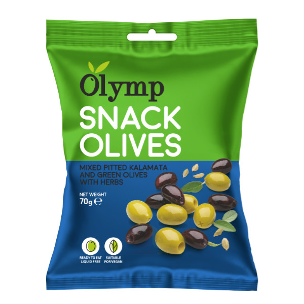 Olymp Snack 70g Mix Kalamata a Zelených Oliv