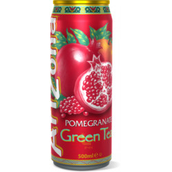 Arizona 500ml PLECH - Pomegranate Greentea