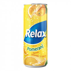Relax CSD 330ml Pomeranč
