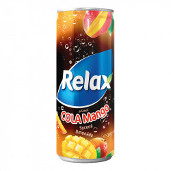 Relax CSD 330ml Cola - Mango