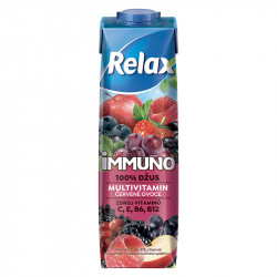 Relax 1L IMMUNO 100%, Multivitamin - Červené Ovoce