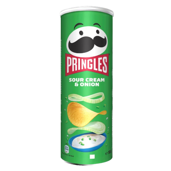 Pringles 165g Sour Cream & Onion