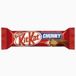 KitKat CZ 40g Chunky Červená